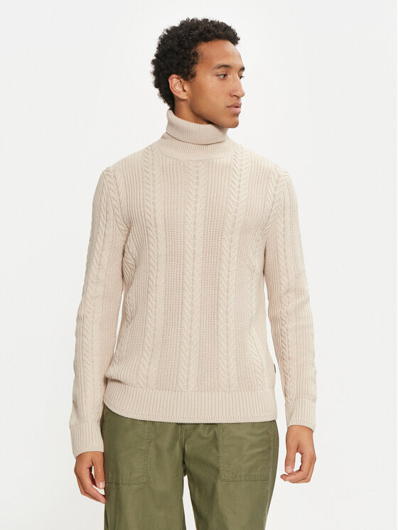 Свитер с высоким воротником обычного кроя Jack&Jones, бежевый
Свитер с высоким воротником обычного кроя Jack&Jones, бежевый