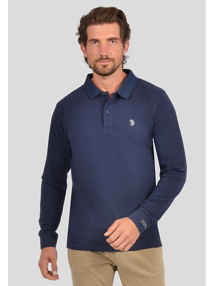 Поло U.S. Polo Assn., темно-синий
Поло U.S. Polo Assn., темно-синий