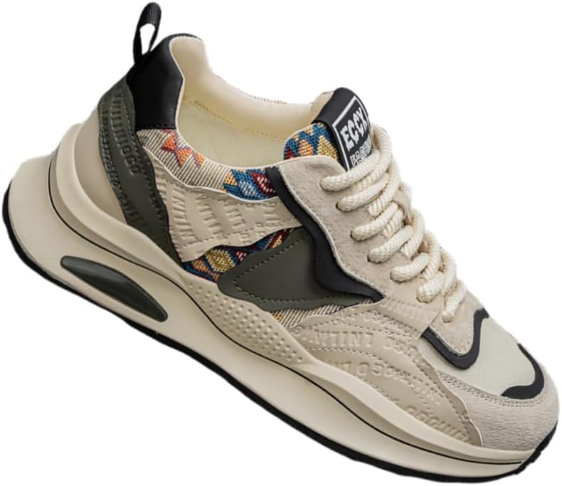 Мужские модные спортивные кроссовки с толстой подошвой - противоскользящие, прочные, дышащие и удобные. Подходят для активного отдыха и повседневной носки Fmshi, зеленый
Мужские модные спортивные кроссовки с толстой подошвой - противоскользящие, прочные, дышащие и удобные. Подходят для активного отдыха и повседневной носки Fmshi, зеленый