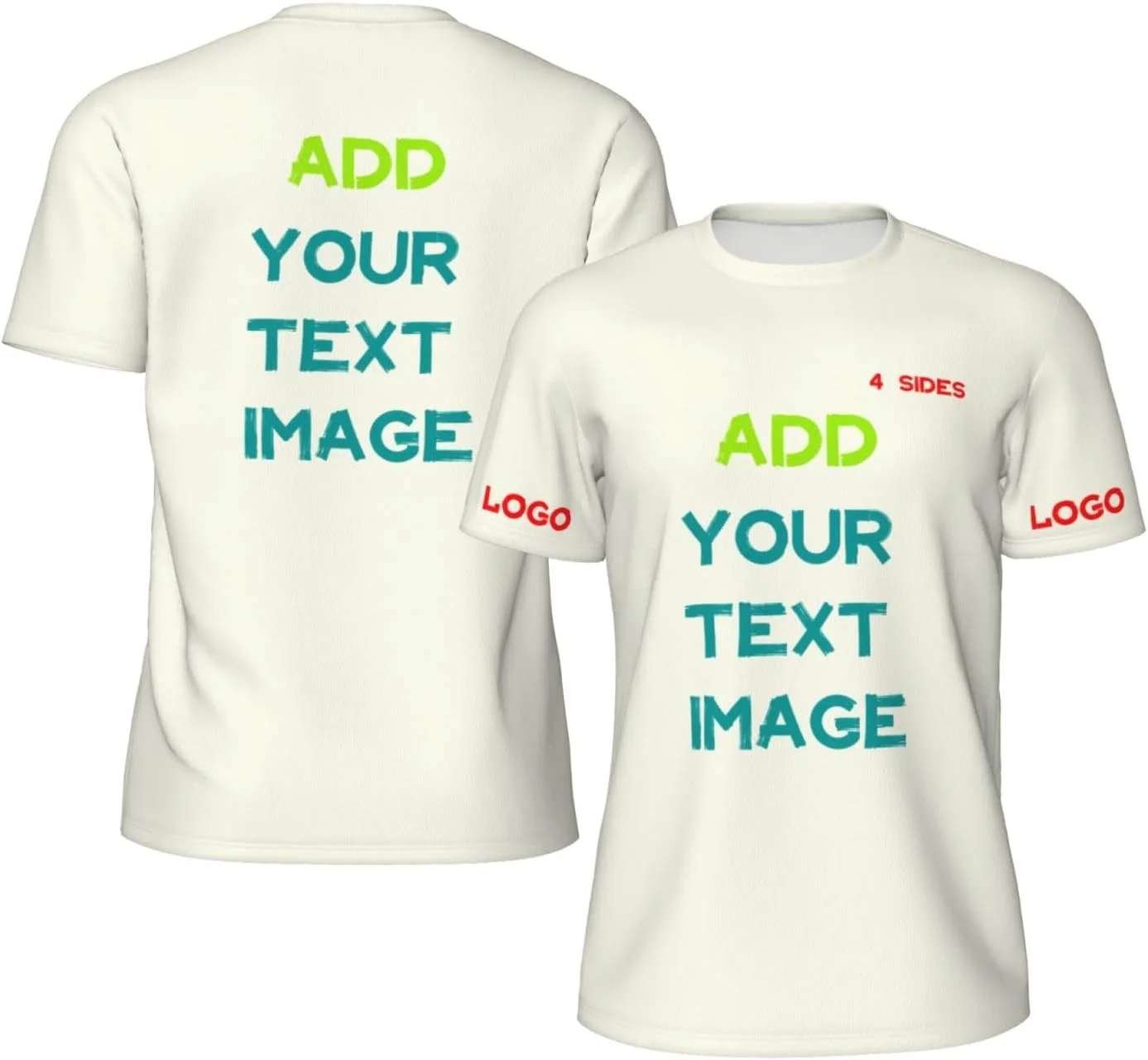 Футболка Custom с принтом на 4 сторонах
Футболка Custom с принтом на 4 сторонах