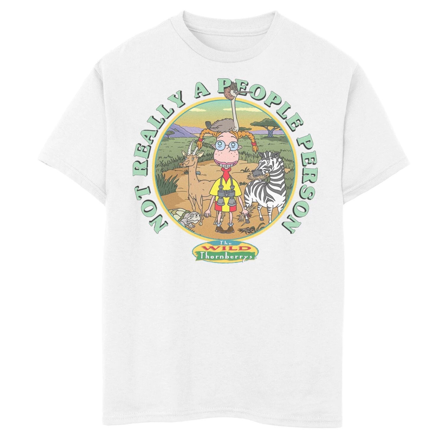 Футболка с рисунком «Элиза» Nickelodeon The Wild Thornberrys для мальчиков 8–20 лет «Не совсем человек» Nickelodeon
Футболка с рисунком «Элиза» Nickelodeon The Wild Thornberrys для мальчиков 8–20 лет «Не совсем человек» Nickelodeon