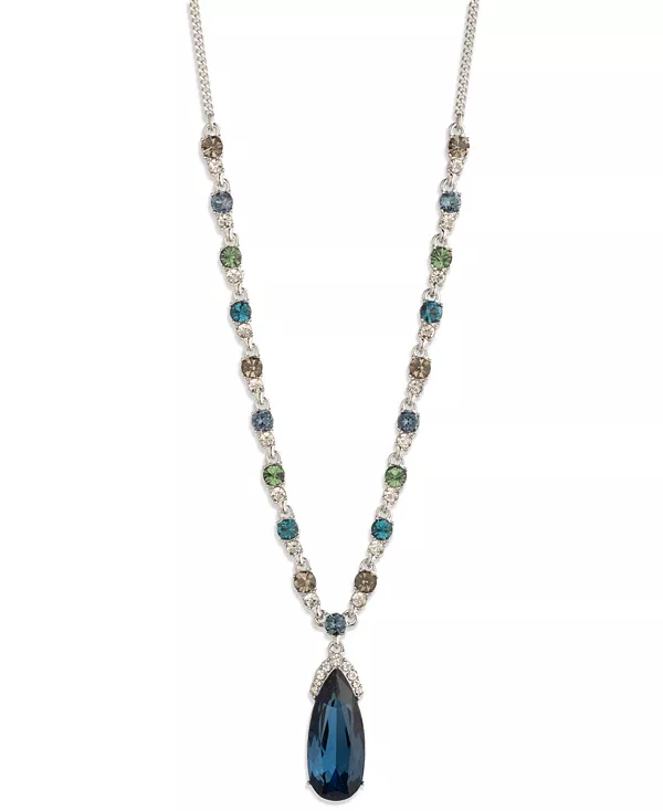 Ожерелье-Удлинитель с подвеской из грушевидного стекла Givenchy, multi
Ожерелье-Удлинитель с подвеской из грушевидного стекла Givenchy, multi