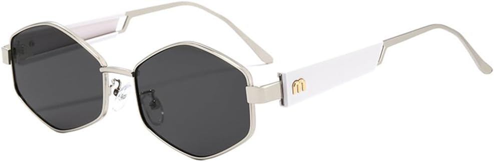 Солнцезащитные очки неправильной формы для женщин и мужчин в стиле ретро-панк с металлической оправой, солнцезащитные очки с защитой от УФ-излучения UV400 LANGSER, Silver White Grey
Солнцезащитные очки неправильной формы для женщин и мужчин в стиле ретро-панк с металлической оправой, солнцезащитные очки с защитой от УФ-излучения UV400 LANGSER, Silver White Grey