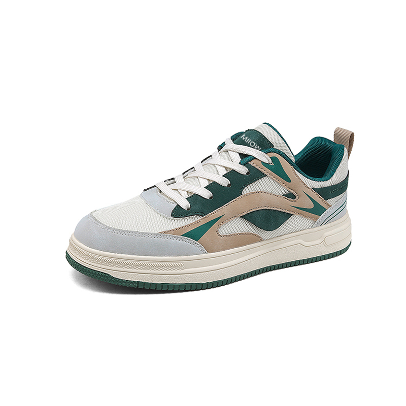 MIIOW Антискользящие износостойкие низкие скейтерские кроссовки мужские Box - бежево-зеленые, цвет Beige Green
MIIOW Антискользящие износостойкие низкие скейтерские кроссовки мужские Box - бежево-зеленые, цвет Beige Green