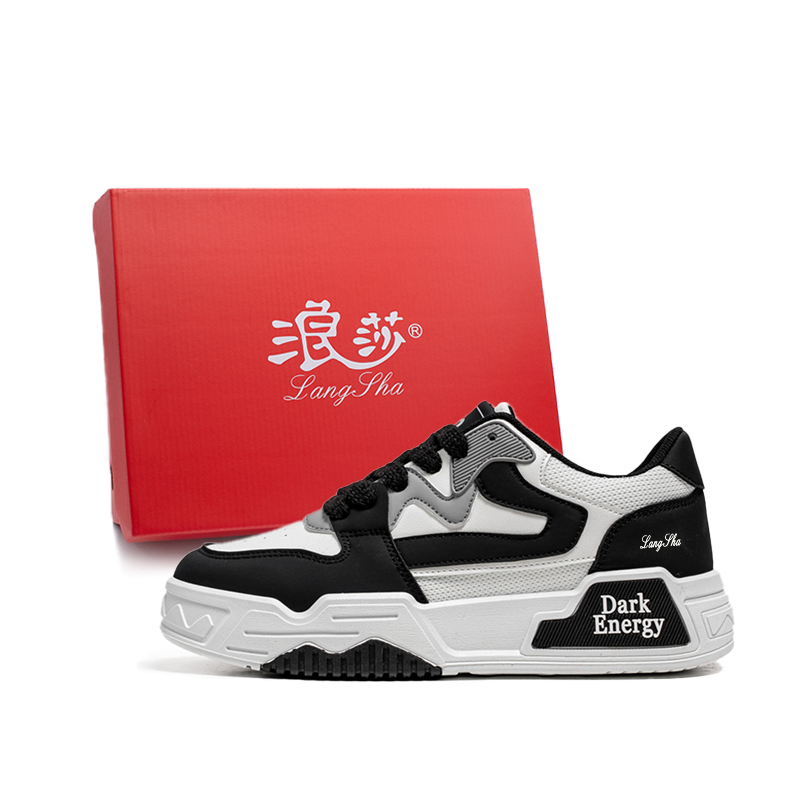 Lanza Антискользящие и износостойкие легкие низкие скейтерские кроссовки мужские бело-черные, цвет White Black
Lanza Антискользящие и износостойкие легкие низкие скейтерские кроссовки мужские бело-черные, цвет White Black