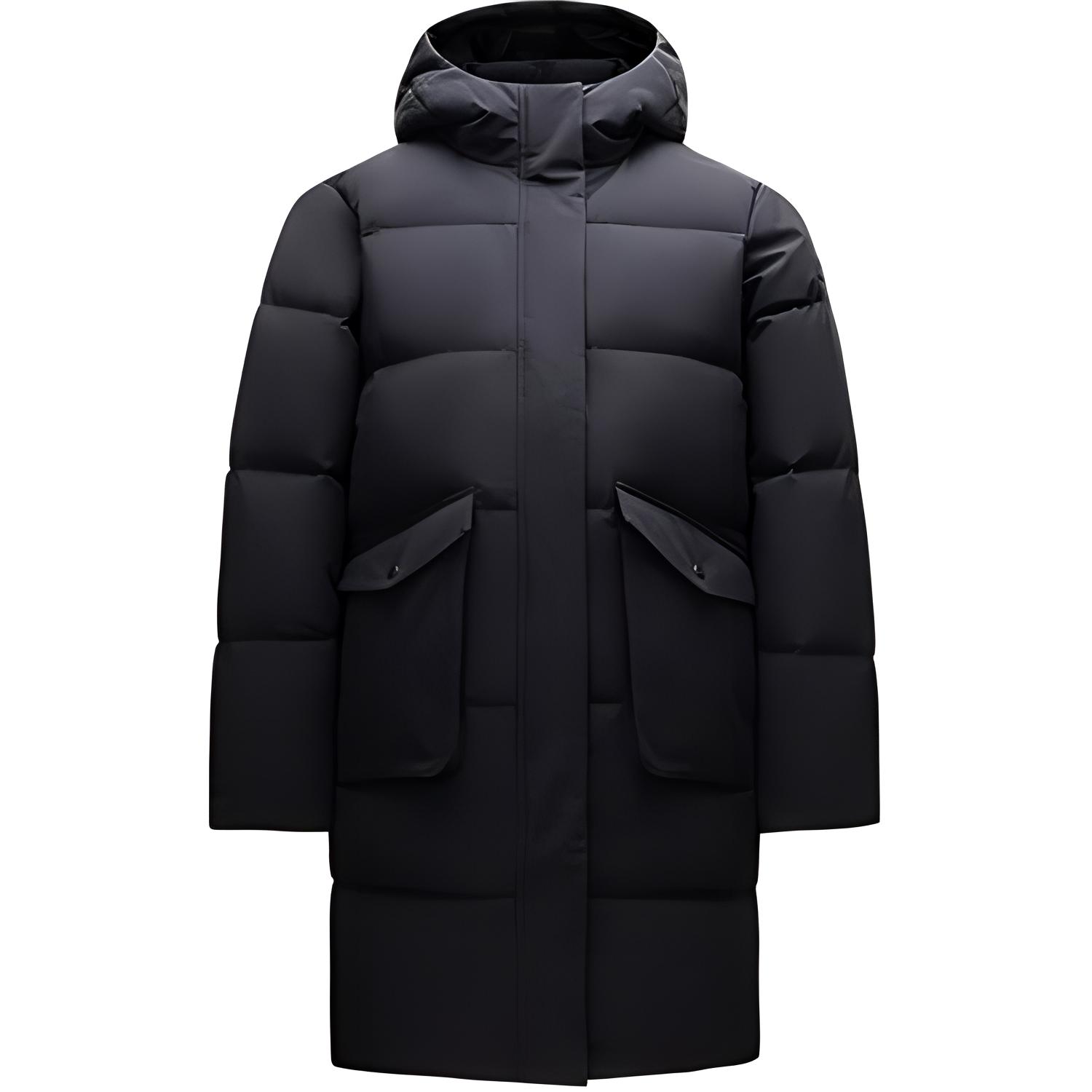 ANTA Разнообразие тренировочной коллекции пуховик женский базовый черный, Basic Black 
ANTA Разнообразие тренировочной коллекции пуховик женский базовый черный, Basic Black