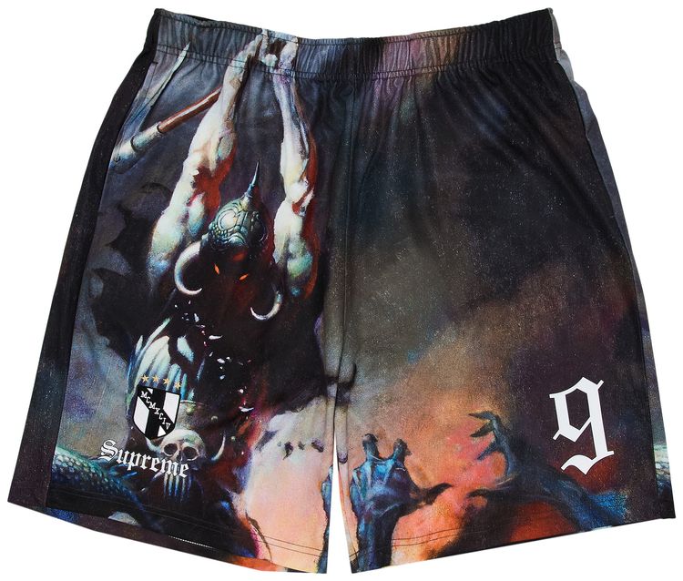 Шорты Supreme x Frank Frazetta Soccer Short 'Death Dealer', разноцветный
Шорты Supreme x Frank Frazetta Soccer Short 'Death Dealer', разноцветный
