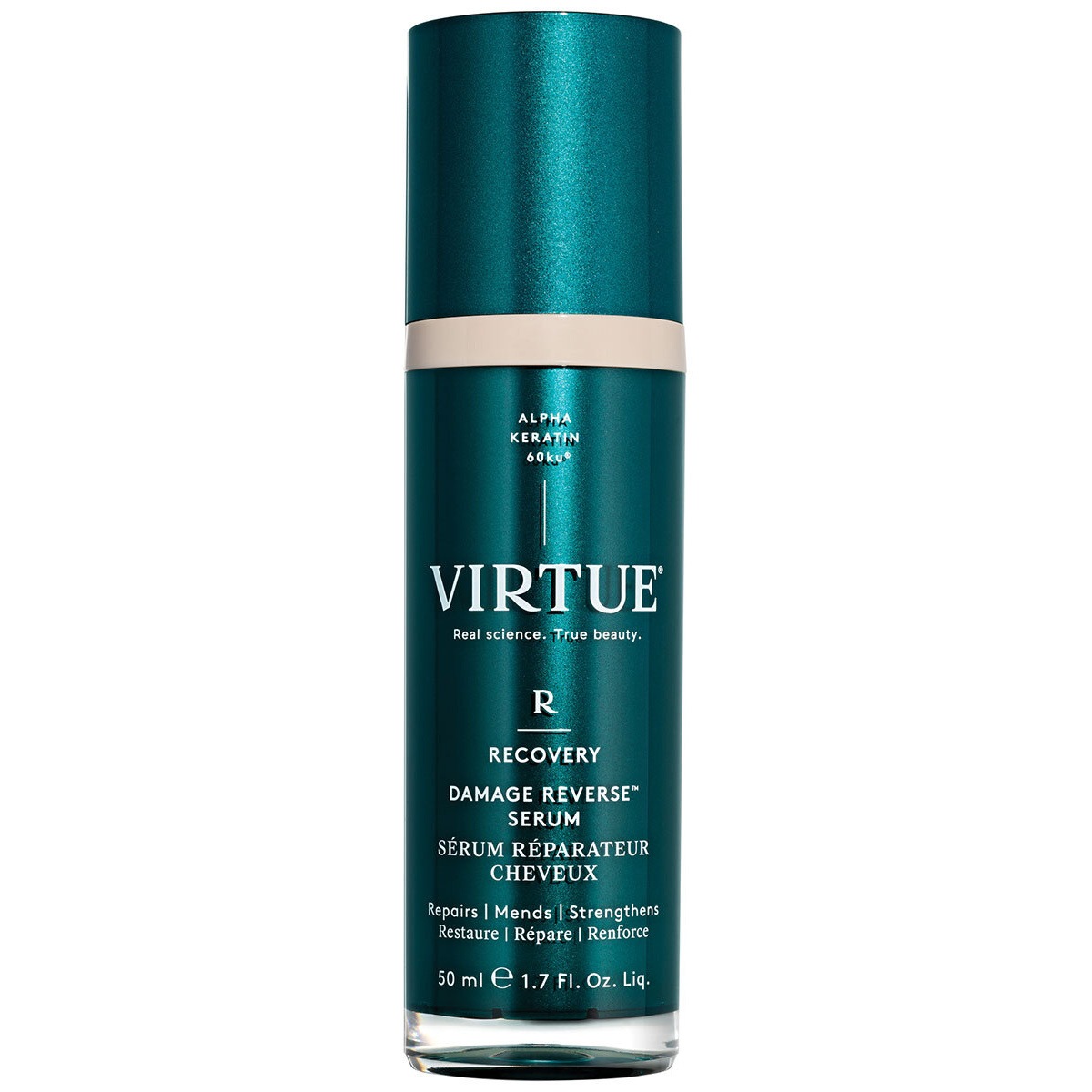 Сыворотка для волос damage reverse serum Virtue, объем 50 мл
Сыворотка для волос damage reverse serum Virtue, объем 50 мл