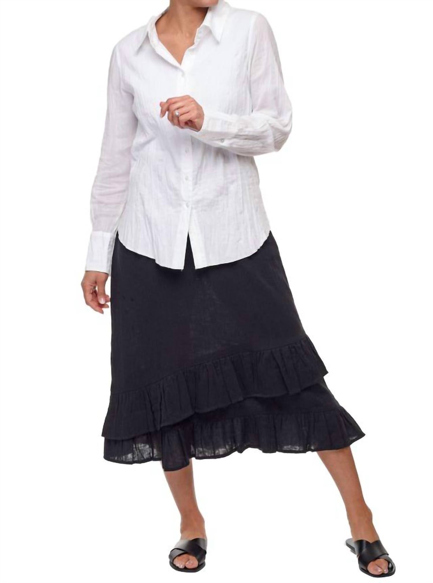 Юбка Эрика в черном цвете Tulip Clothing
Юбка Эрика в черном цвете Tulip Clothing