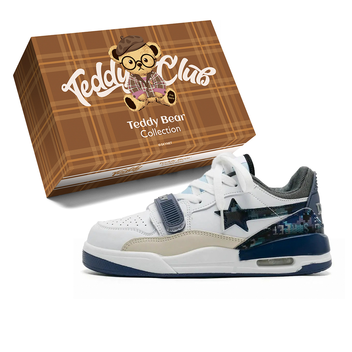 Teddy Bear Collection Абразивостойкие легкие поддерживающие низкие скейтбордские кроссовки с эффектом увеличения роста унисекс темно-синие, цвет Dark Blue
Teddy Bear Collection Абразивостойкие легкие поддерживающие низкие скейтбордские кроссовки с эффектом увеличения роста унисекс темно-синие, цвет Dark Blue