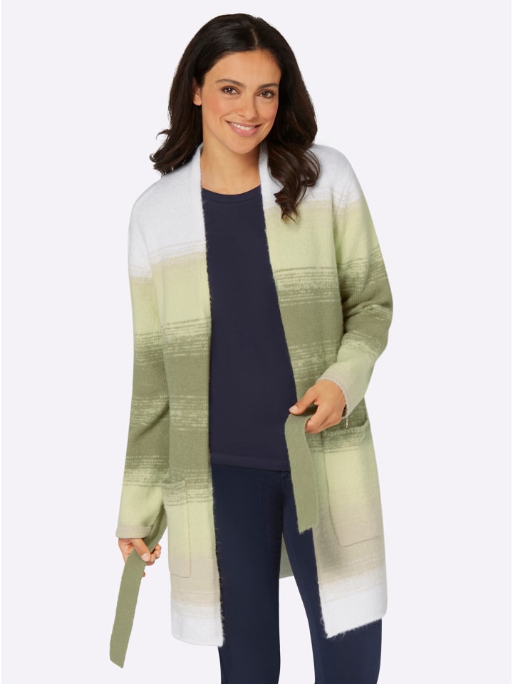 Длинный кардиган с тростниково-песочным узором WITT WEIDEN
Длинный кардиган с тростниково-песочным узором WITT WEIDEN