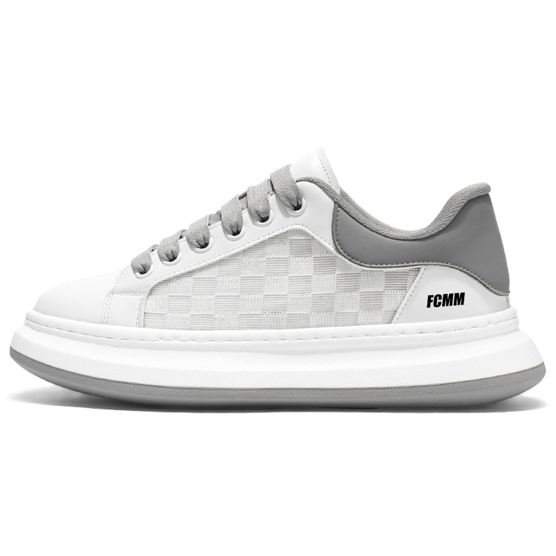 FCMM Антискользящие износостойкие мужские низкие кеды повседневные бело-серые, цвет White Gray
FCMM Антискользящие износостойкие мужские низкие кеды повседневные бело-серые, цвет White Gray