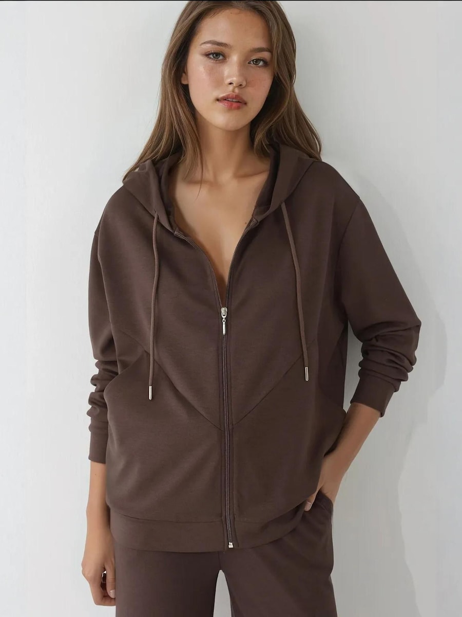 Толстовка с капюшоном на молнии Hiccup, коричневый
Толстовка с капюшоном на молнии Hiccup, коричневый