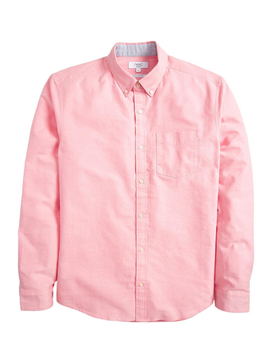 Рубашка обычного кроя на пуговицах Next, светло-розовый
Рубашка обычного кроя на пуговицах Next, светло-розовый