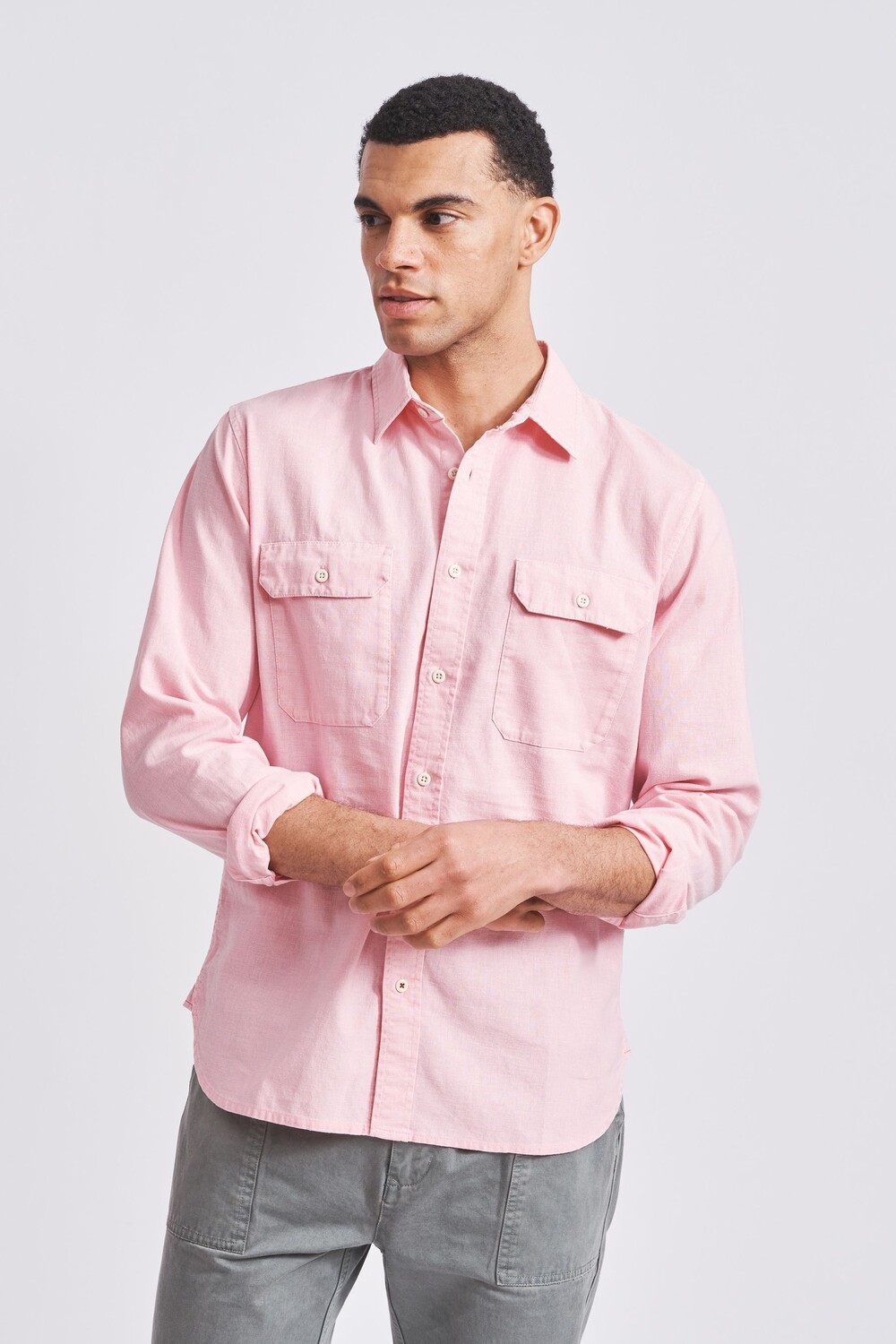 Рубашка Appleton с двумя карманами Aubin, розовый
Рубашка Appleton с двумя карманами Aubin, розовый