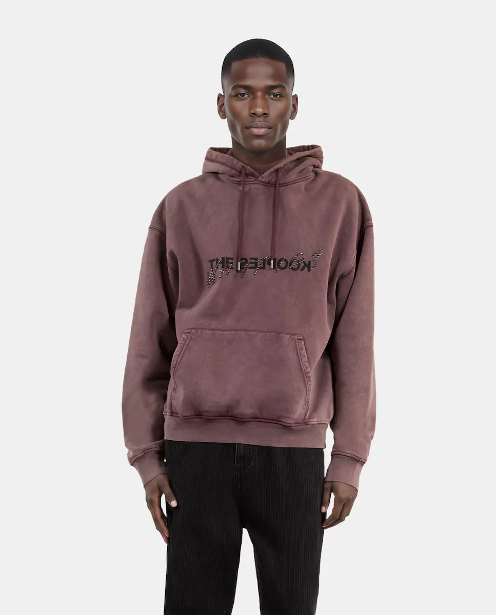 Мужская толстовка с капюшоном и трафаретным принтом с заклепками The Kooples, фиолетовый
Мужская толстовка с капюшоном и трафаретным принтом с заклепками The Kooples, фиолетовый