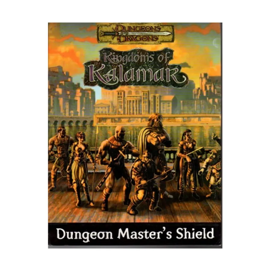 Щит Мастера Подземелий (v3.0), Kingdoms of Kalamar (Official Dungeons & Dragons d20)
Щит Мастера Подземелий (v3.0), Kingdoms of Kalamar (Official Dungeons & Dragons d20)