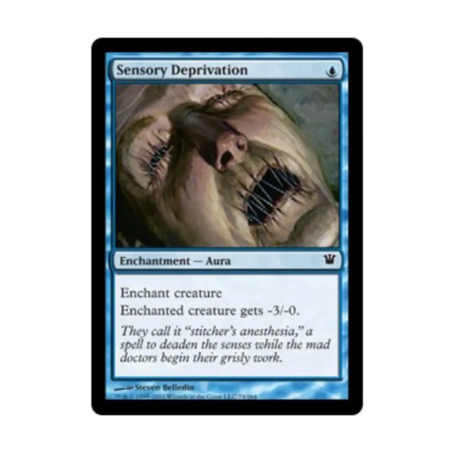 CCG Сенсорная депривация (С), MTG - Innistrad
CCG Сенсорная депривация (С), MTG - Innistrad