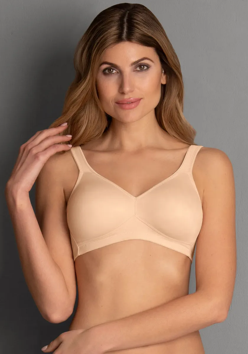 Мягкий бюстгальтер Rosa Faia, твин, бюстгальтер-майка без косточек, шелковисто-мягкая двухслойная микрофибра, цвет Desert 
Мягкий бюстгальтер Rosa Faia, твин, бюстгальтер-майка без косточек, шелковисто-мягкая двухслойная микрофибра, цвет Desert