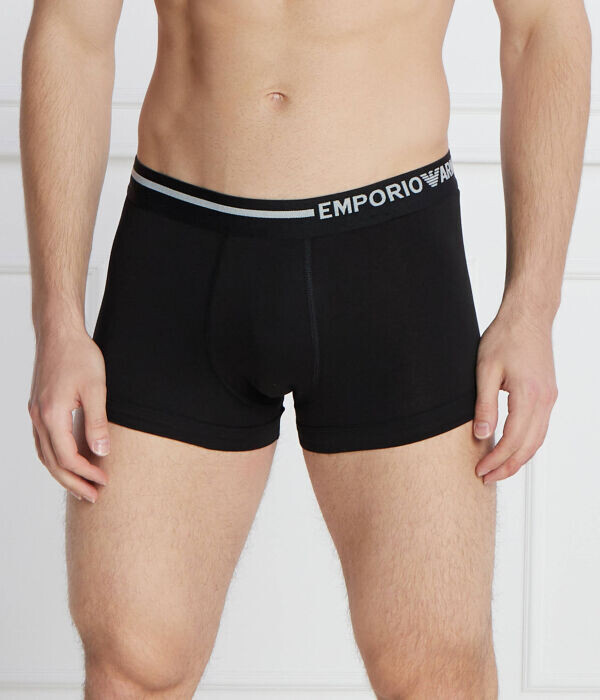 Боксеры Emporio Armani, черный / белый
Боксеры Emporio Armani, черный / белый