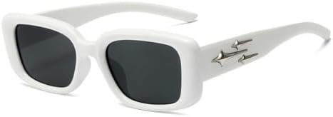 Солнцезащитные очки для женщин 2027 года, маленькая прямоугольная оправа, модные летние пляжные ретро-очки с защитой от УФ-излучения, очки для путешествий MTZJH, A-white
Солнцезащитные очки для женщин 2027 года, маленькая прямоугольная оправа, модные летние пляжные ретро-очки с защитой от УФ-излучения, очки для путешествий MTZJH, A-white