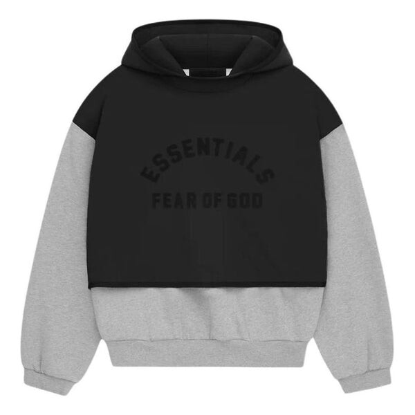 Толстовка nylon fleece hoodie 'light heather grey jet black' Fear Of God Essentials, серый
Толстовка nylon fleece hoodie 'light heather grey jet black' Fear Of God Essentials, серый