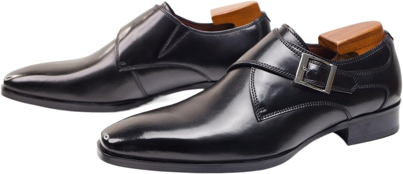 Мужские кожаные лоферы с пряжкой и пряжкой, классические, низкие, повседневные, подходят для офиса, свадеб и вечеринок Negyanme, черный
Мужские кожаные лоферы с пряжкой и пряжкой, классические, низкие, повседневные, подходят для офиса, свадеб и вечеринок Negyanme, черный