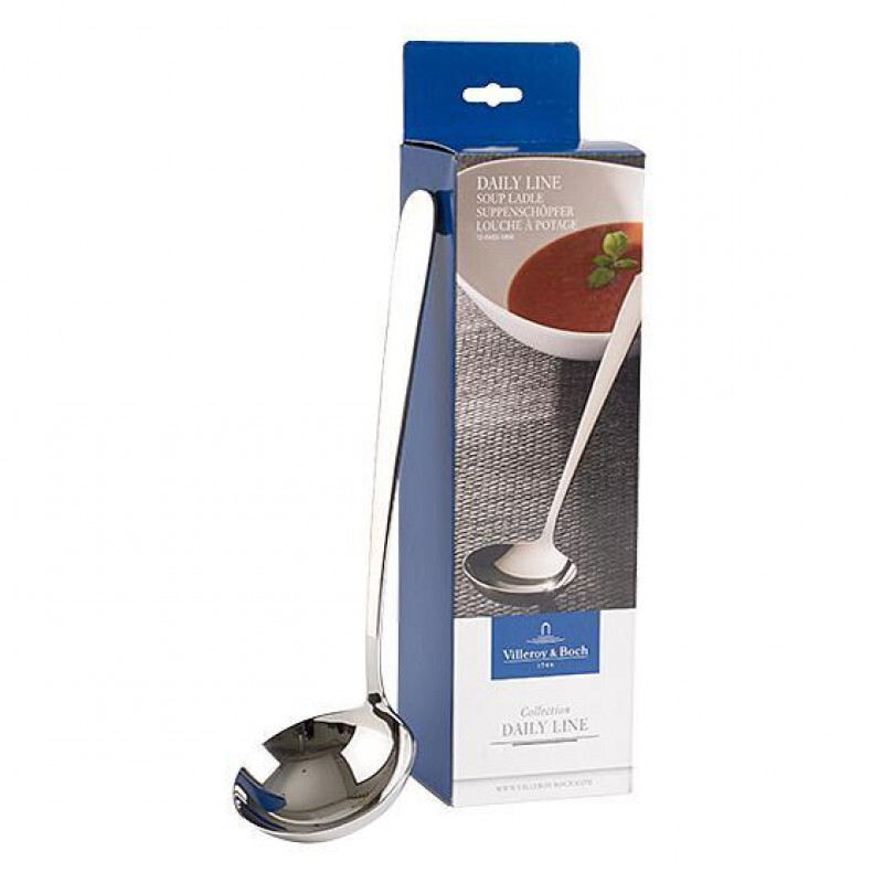 Столовые приборы Daily Line - половник из нержавеющей стали 18/10 308 мм Villeroy & Boch, серебро
Столовые приборы Daily Line - половник из нержавеющей стали 18/10 308 мм Villeroy & Boch, серебро