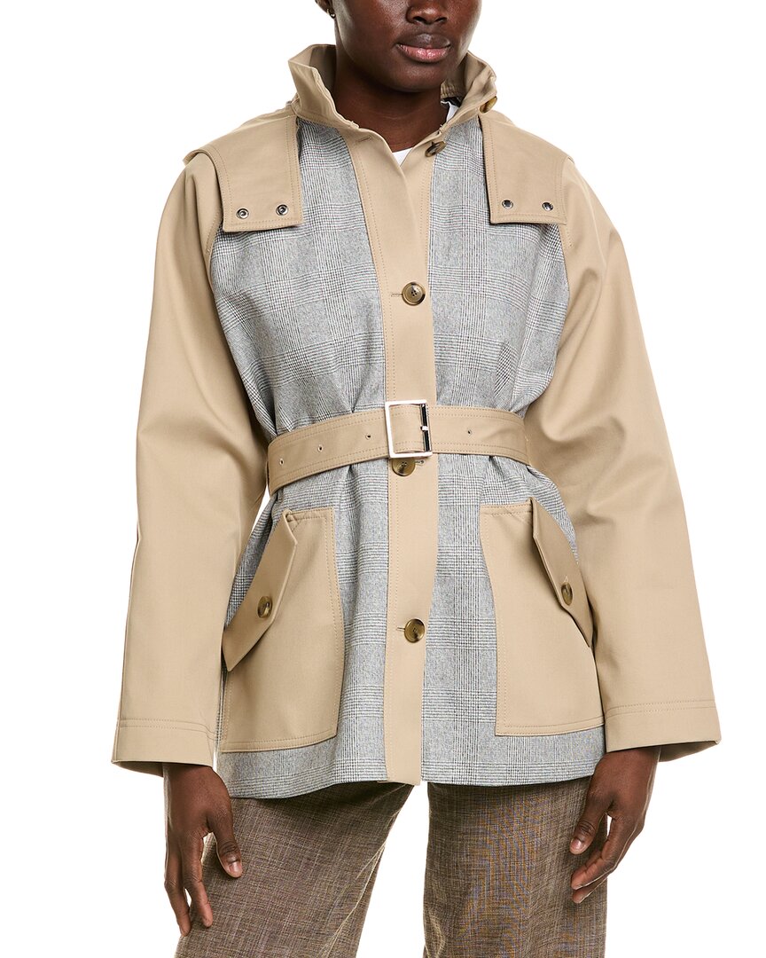 BOSS Hugo Boss Пальто Canoi, коричневый 
BOSS Hugo Boss Пальто Canoi, коричневый