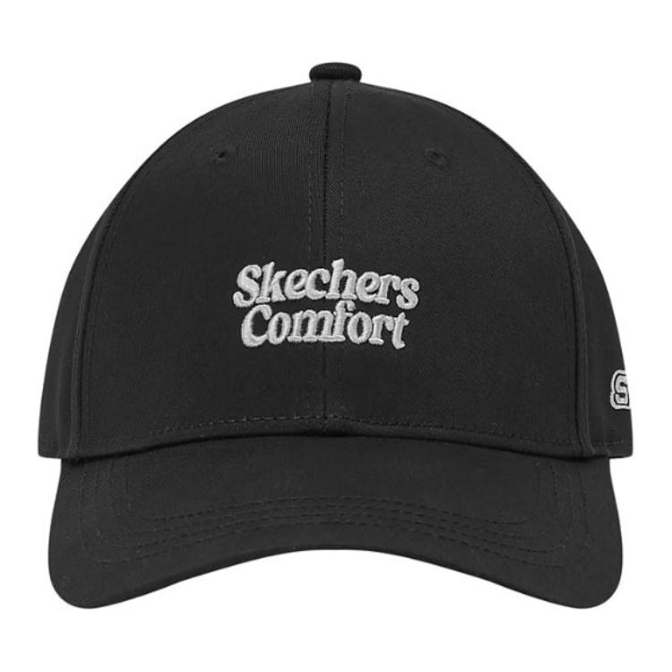 Skechers Бейсболка унисекс угольно-черная, Carbon Black 
Skechers Бейсболка унисекс угольно-черная, Carbon Black