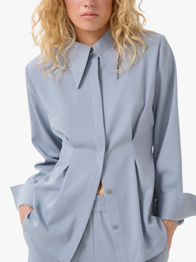 Приталенная рубашка Mareen Gestuz, Grey Blue
Приталенная рубашка Mareen Gestuz, Grey Blue