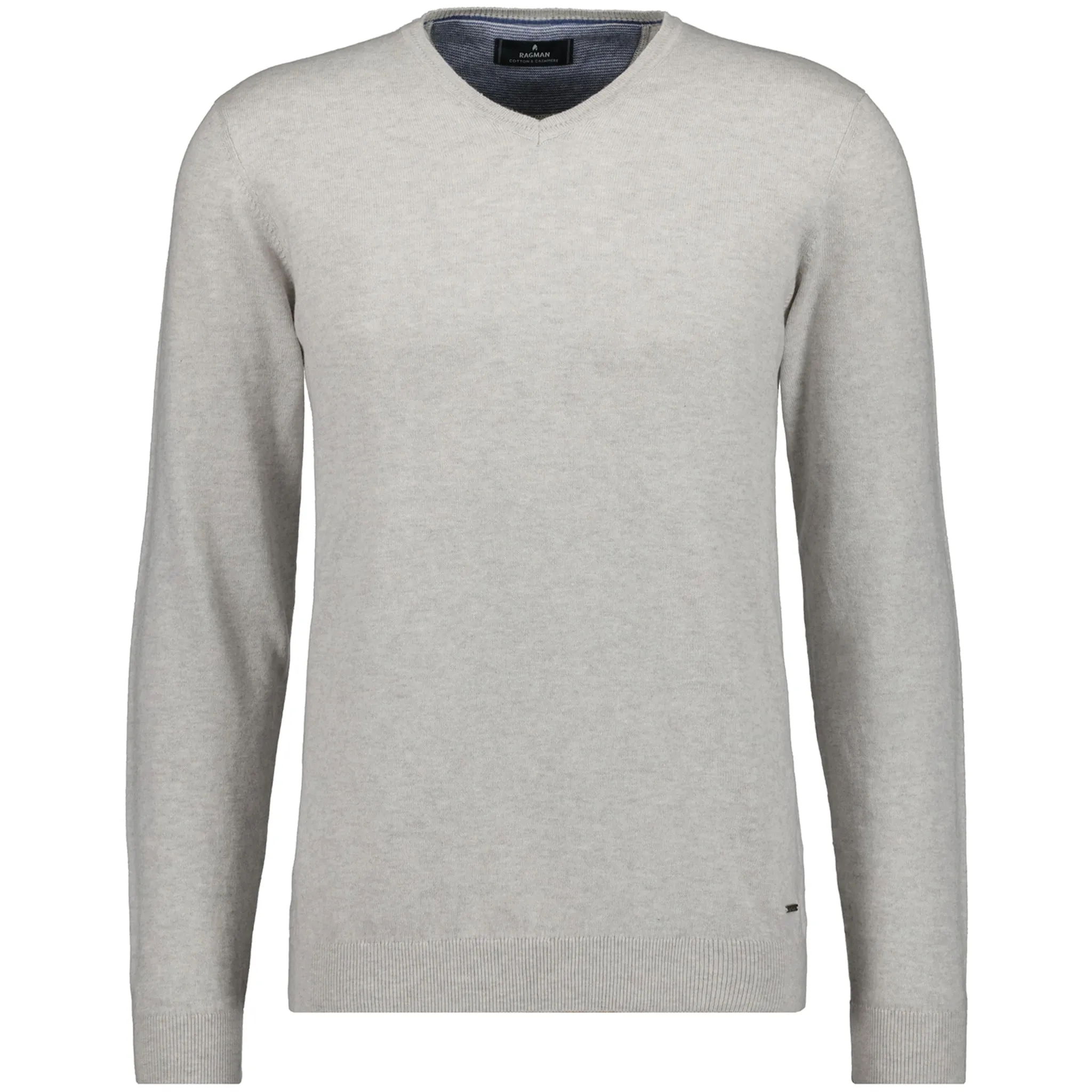 RAGMAN свитер с V-образным вырезом, серый
RAGMAN свитер с V-образным вырезом, серый
