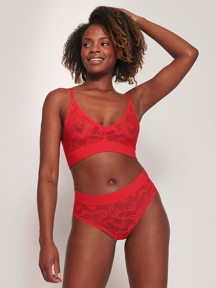 Бюстье Sloggi, красный 
Бюстье Sloggi, красный