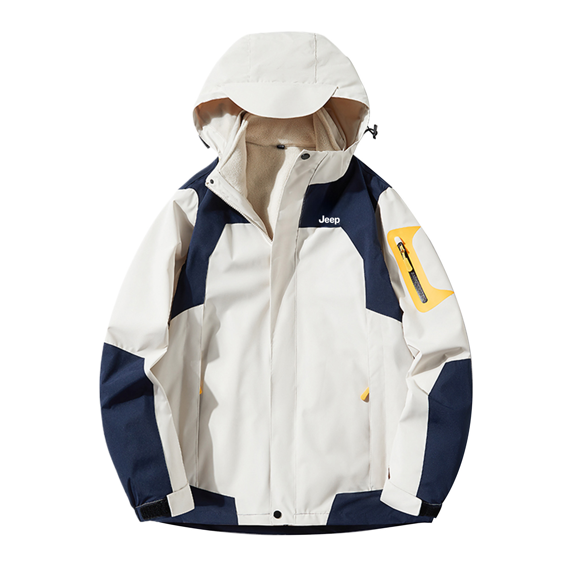 Jeep Ветровка Unisex, Women's Ivory White (3-In-1) 
Jeep Ветровка Unisex, Women's Ivory White (3-In-1)