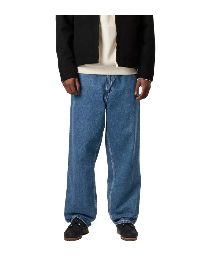 Простые брюки синего цвета с эффектом потертости. Carhartt Wip, синий
Простые брюки синего цвета с эффектом потертости. Carhartt Wip, синий