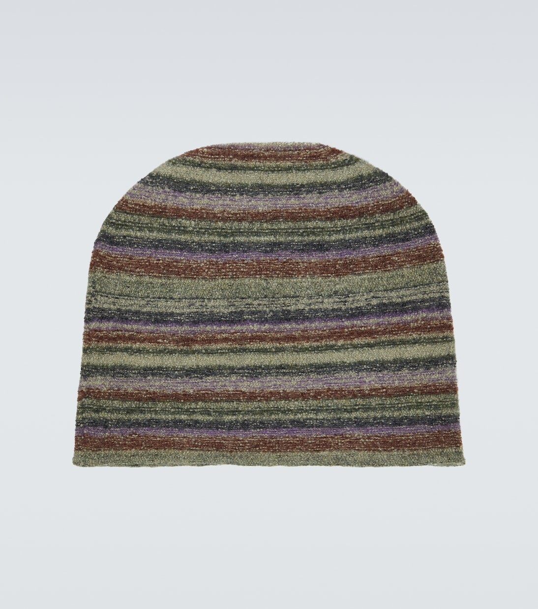 Полосатая шапка из натуральной шерсти Ranra, мультиколор
Полосатая шапка из натуральной шерсти Ranra, мультиколор