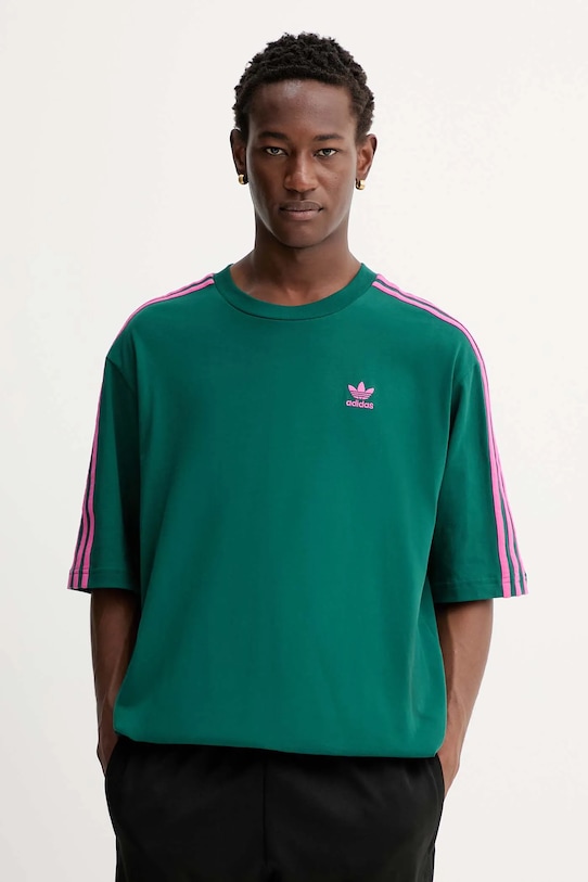 Хлопковая футболка оверсайз Tee Adidas Originals, зеленый
Хлопковая футболка оверсайз Tee Adidas Originals, зеленый