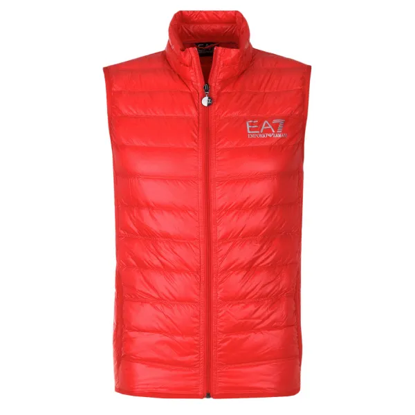 Пуховик без рукавов стандартного кроя Ea7, красный
Пуховик без рукавов стандартного кроя Ea7, красный
