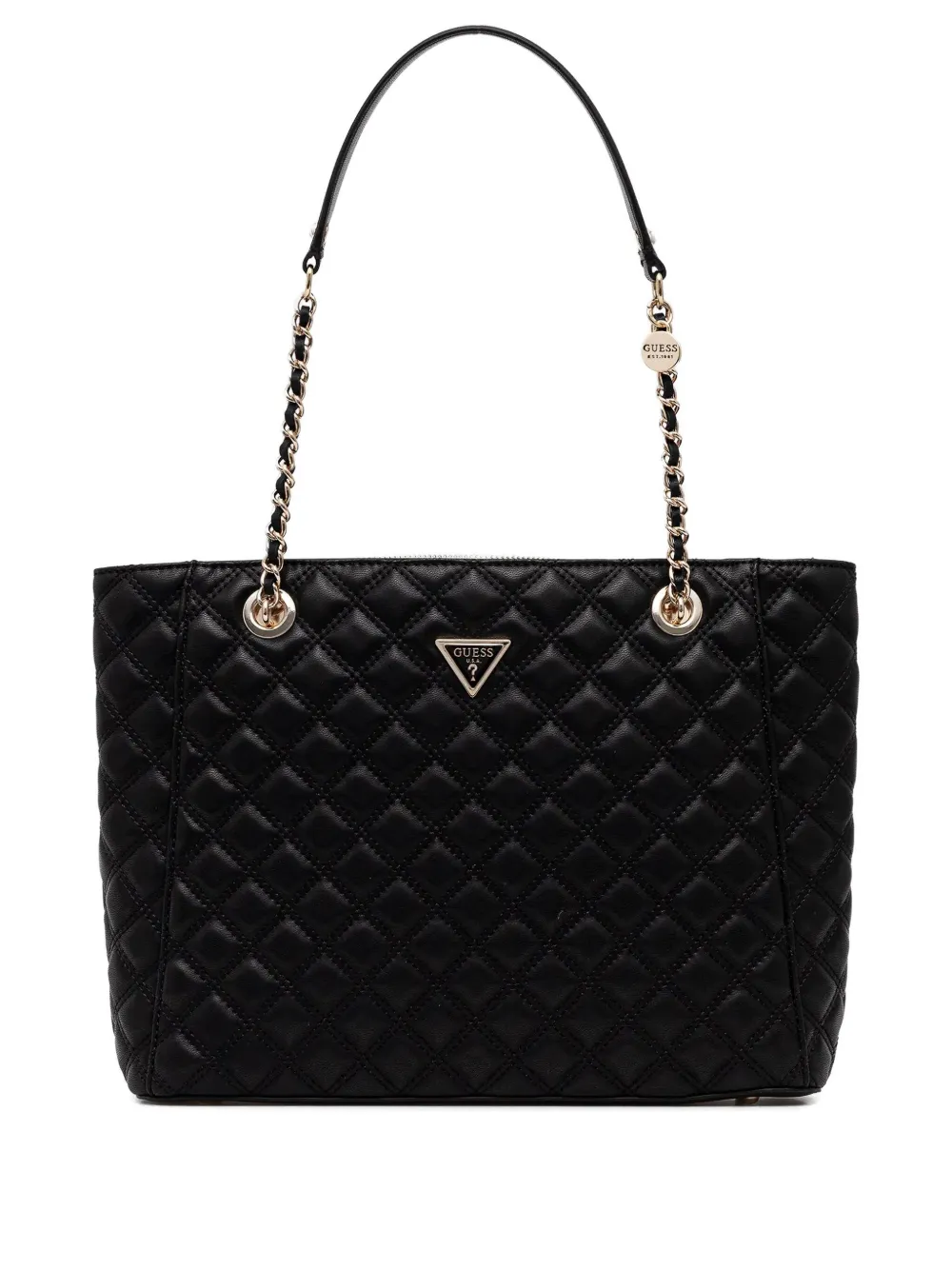 Большая стеганая сумка-тоут Giully Guess Usa, черный
Большая стеганая сумка-тоут Giully Guess Usa, черный