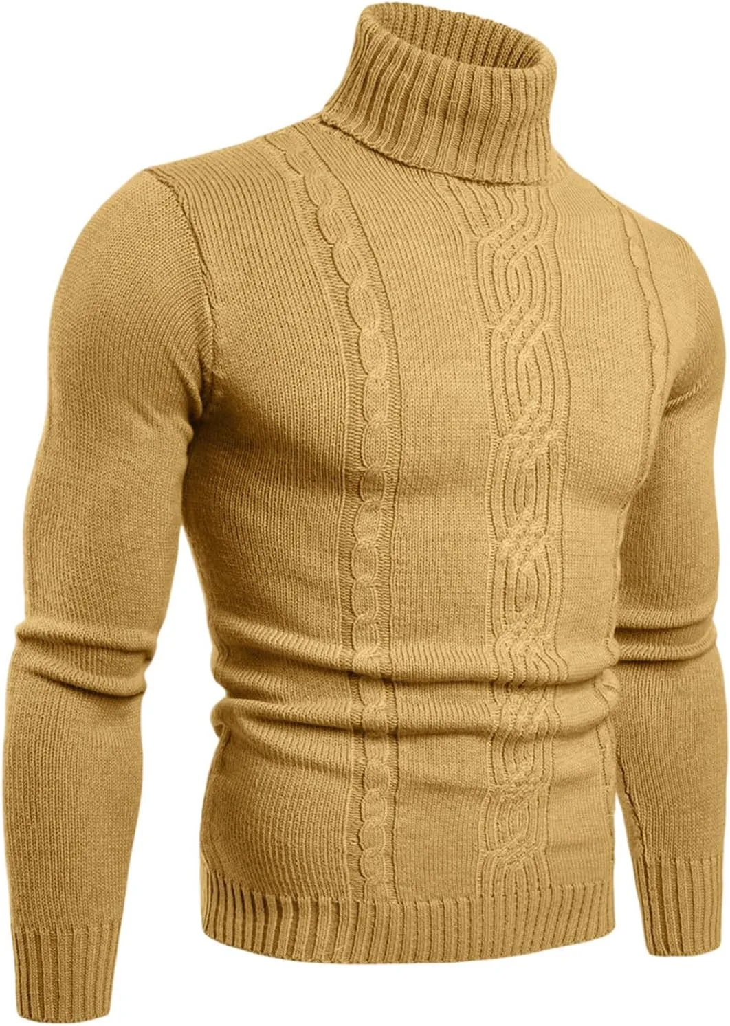 Мужской водолазка с длинным рукавом, рифленая вязка, slim fit AQAYL
Мужской водолазка с длинным рукавом, рифленая вязка, slim fit AQAYL