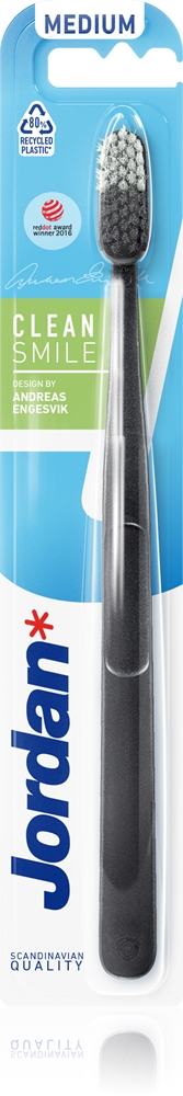 Зубная щетка Clean Smile средней жесткости Jordan, 1 шт
Зубная щетка Clean Smile средней жесткости Jordan, 1 шт