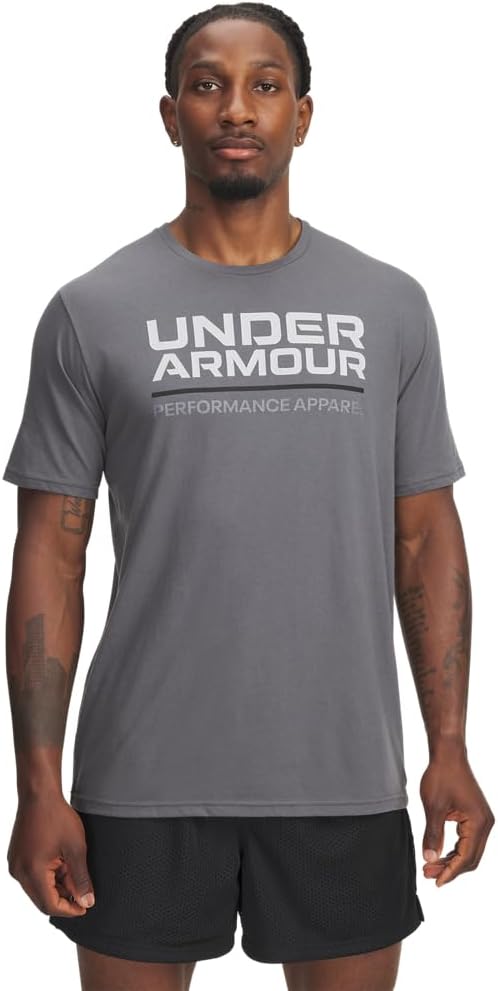 Мужская футболка с коротким рукавом Under Armour Wordmark, (025) Castlerock/Mod Gray
Мужская футболка с коротким рукавом Under Armour Wordmark, (025) Castlerock/Mod Gray