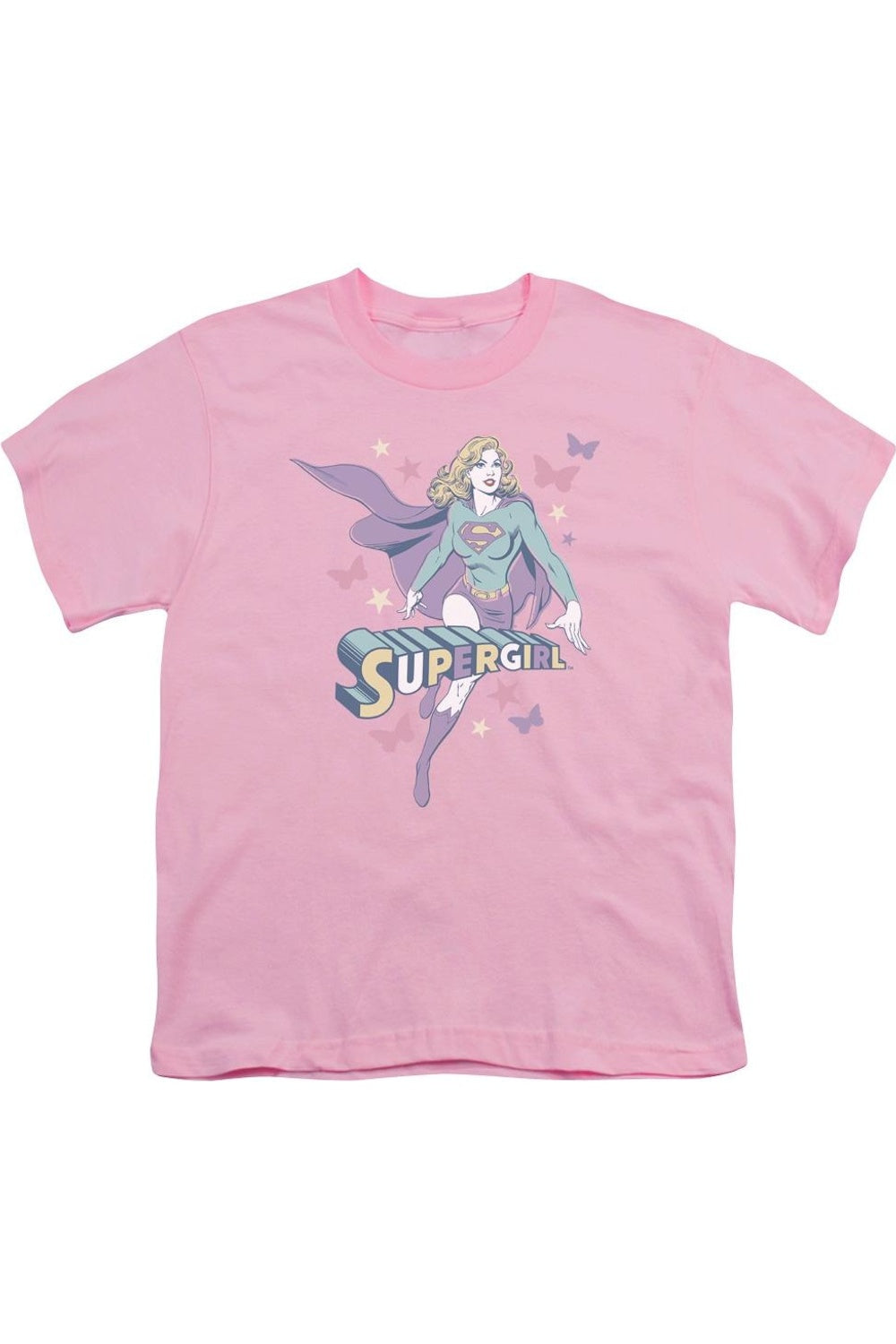 Футболка с коротким рукавом Supergirl в пастельных тонах для детей DC Comics Gildan, розовый
Футболка с коротким рукавом Supergirl в пастельных тонах для детей DC Comics Gildan, розовый