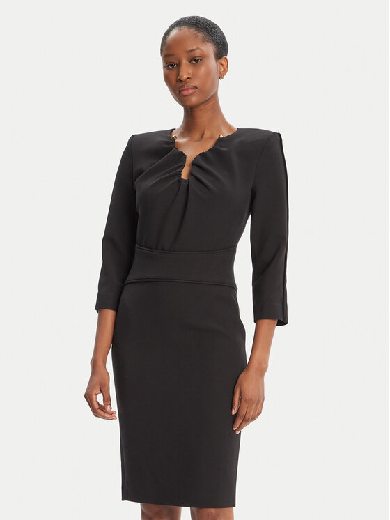 Коктейльное платье slim fit A25CPAB01101 Simona Corsellini, черный
Коктейльное платье slim fit A25CPAB01101 Simona Corsellini, черный