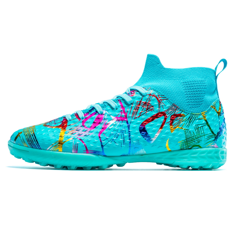 Футбольные бутсы для детей и подростков с высокой амортизацией, дышащие, износостойкие QIUTEXIONG, аква
Футбольные бутсы для детей и подростков с высокой амортизацией, дышащие, износостойкие QIUTEXIONG, аква