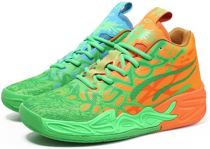 Мужские высокие кроссовки для баскетбола с сеткой, дышащие, нескользящие, модные для активного отдыха на улице Solastride, синий/оранжевый
Мужские высокие кроссовки для баскетбола с сеткой, дышащие, нескользящие, модные для активного отдыха на улице Solastride, синий/оранжевый