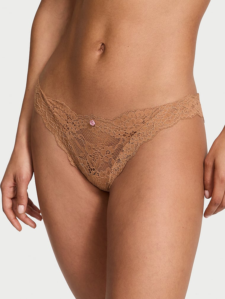 Кружевные трусики-бикини Dream Angels, lace toffee
Кружевные трусики-бикини Dream Angels, lace toffee