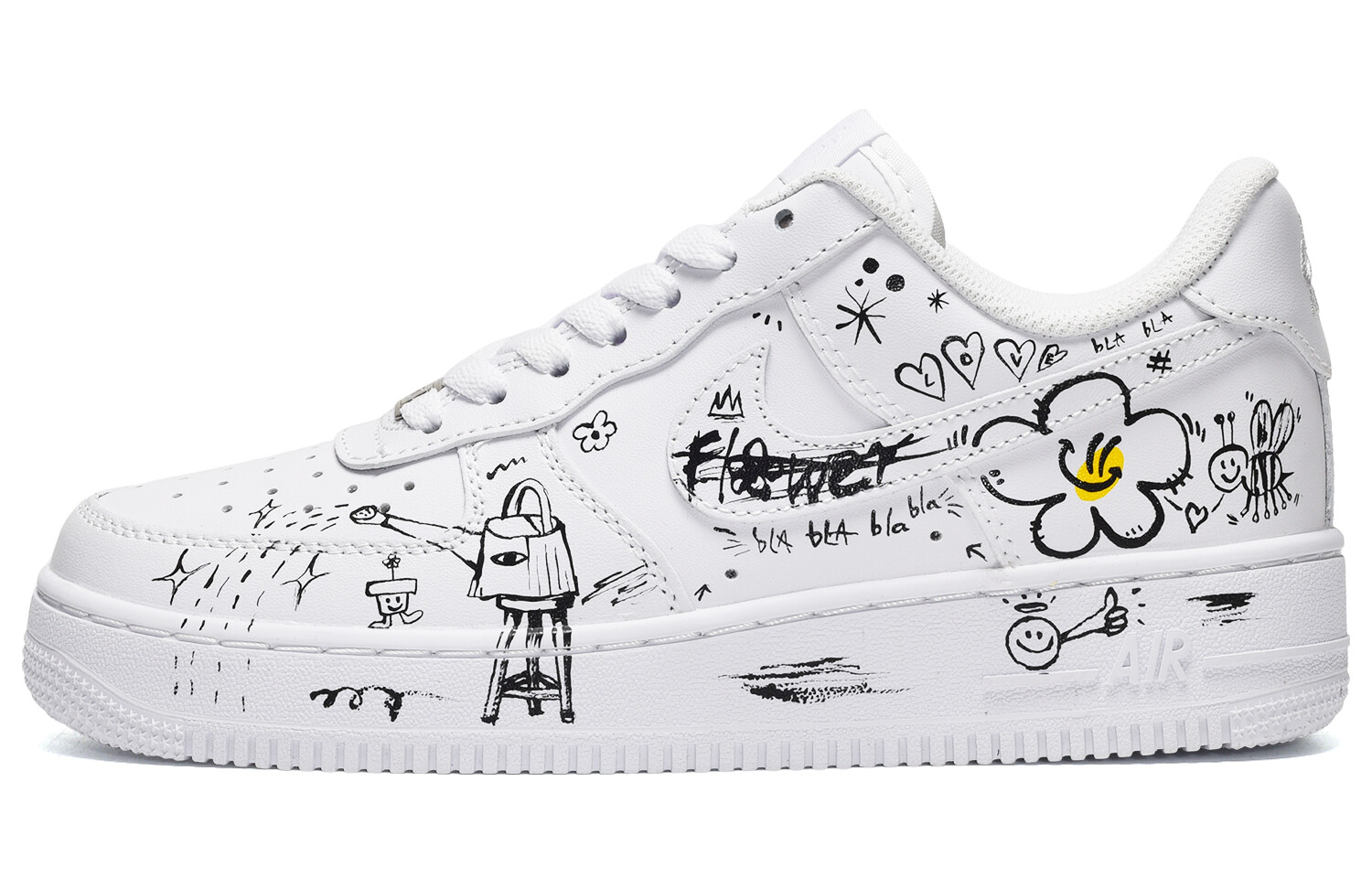 Кроссовки Nike Air Force 1 Skateboard Shoes Men Low-Top Black White, черный/белый
Кроссовки Nike Air Force 1 Skateboard Shoes Men Low-Top Black White, черный/белый
