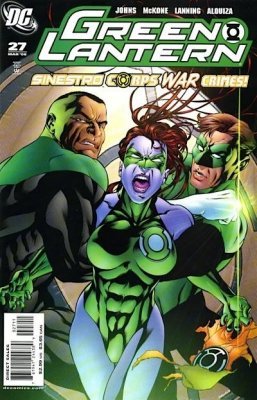 Green Lantern #27 "The Sinestro Corps War Epilogue: The Alpha Lanterns Pt.2" (DC COMICS)
Green Lantern #27 "The Sinestro Corps War Epilogue: The Alpha Lanterns Pt.2" (DC COMICS)
