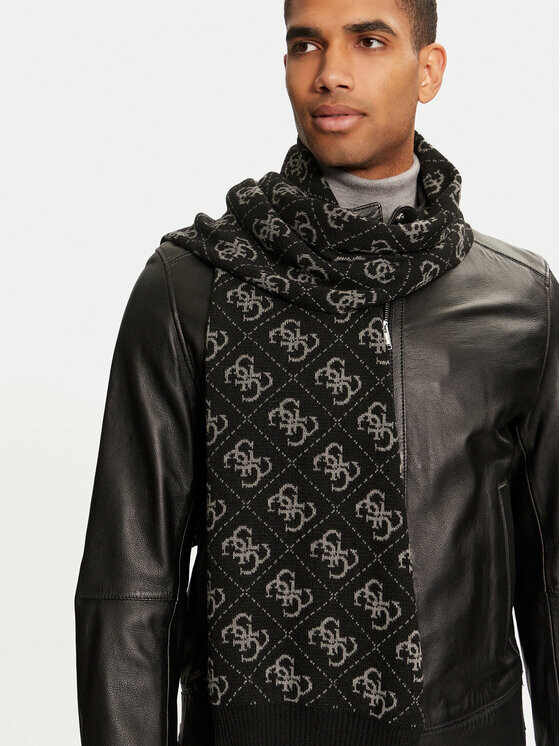 Шарф Guess, черный
Шарф Guess, черный